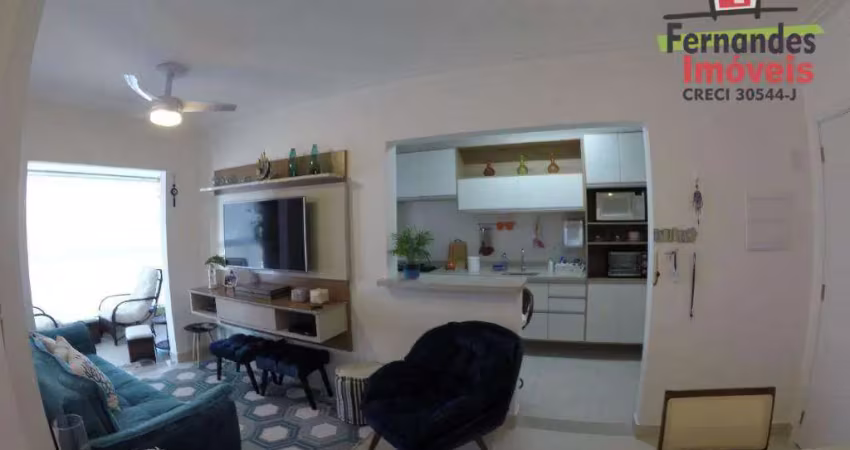 Apartamento à venda, 77 m² por r$ 740.000,00 - canto do forte - praia grande/sp
