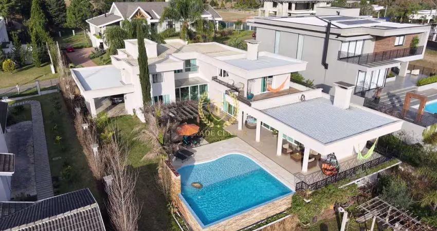 Casa térrea estilo minimalista, no condomínio haras bom pastor