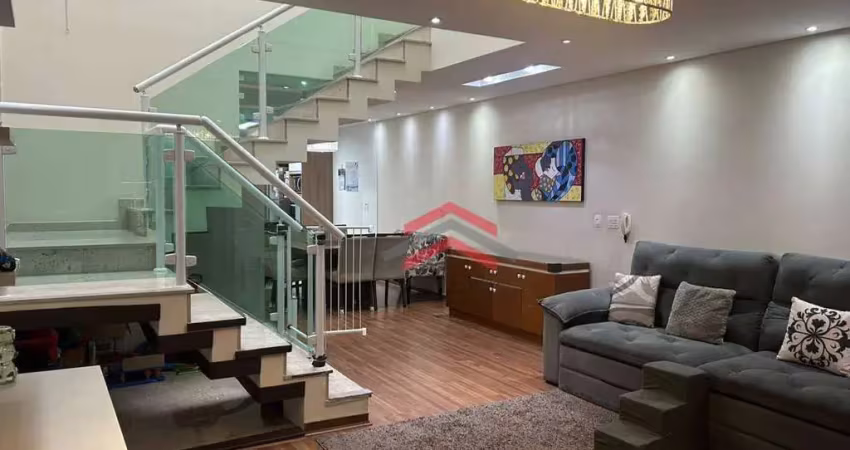 Sobrado com 3 dormitórios à venda, 164 m² por r$ 900.000,00 - parque são lucas - são paulo/sp