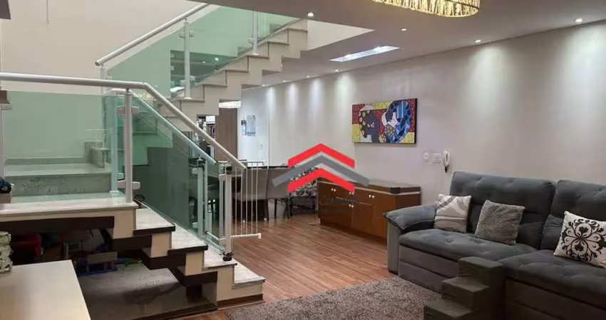 Sobrado com 3 dormitórios à venda, 164 m² por r$ 937.000,00 - parque são lucas - são paulo/sp