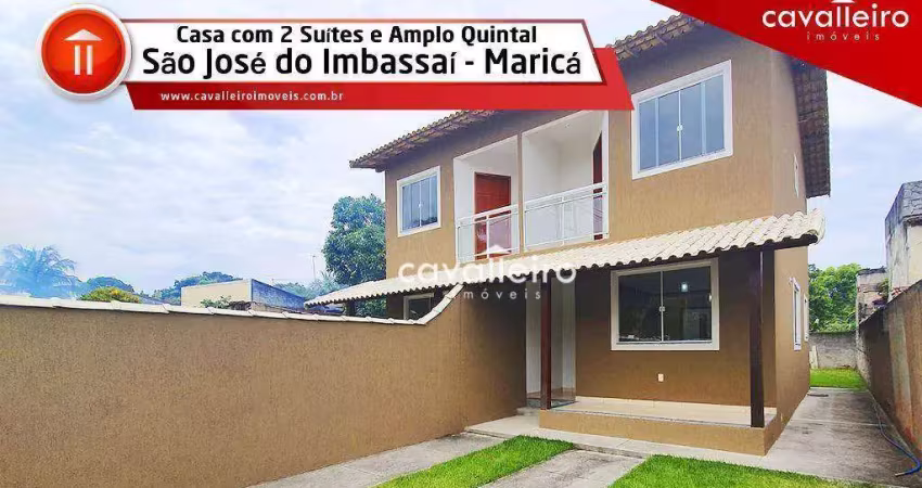 Casa com 2 quartos à venda na Rua João da Cunha Abreu, 20, São José do Imbassaí, Maricá