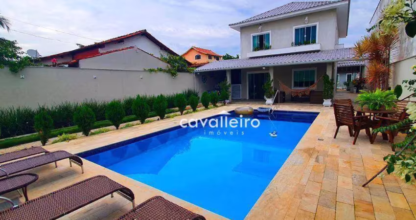 Casa com 5 dormitórios à venda, 250 m² por r$ 990.000,00 - barra de maricá - maricá/rj