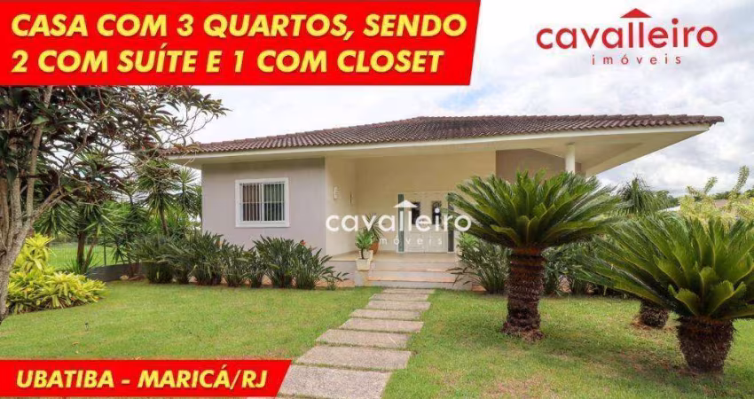 Casa com 3 dormitórios à venda, 280 m² - Ubatiba - Maricá/RJ