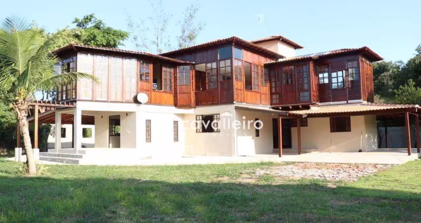 Chácara com 4 dormitórios à venda, 5536 m² por r$ 950.000,00 - caxito - maricá/rj