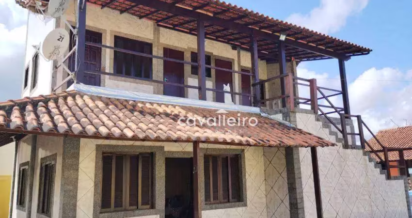 Casa com 8 dormitórios à venda, 387 m² - jardim atlântico central (itaipuaçu) - maricá/rj