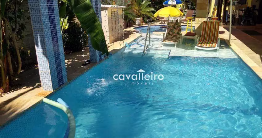 Casa com 3 quartos, piscina espetacular, área gourmet por r$ 700.000 - cordeirinho - maricá/rj