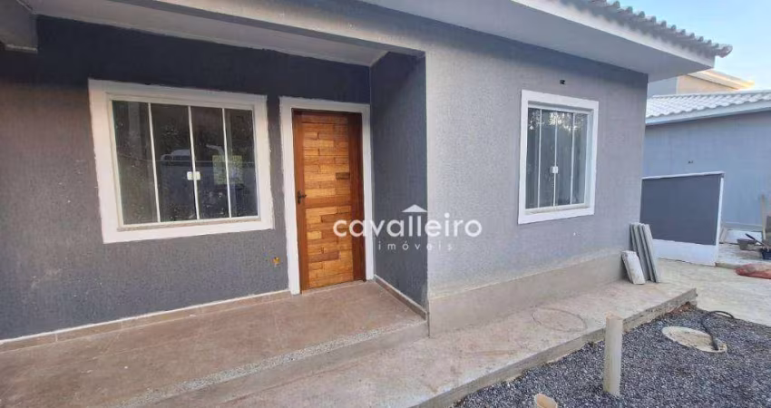 Casa com 2 dormitórios à venda, 62 m² por R$ 340.000,00 - Manu Manuela - Maricá/RJ