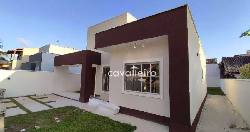 Casa com 2 dormitórios à venda, 70 m² por R$ 389.000,00 - Pindobas - Maricá/RJ