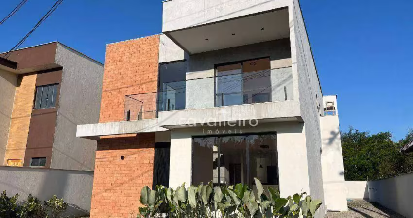 Tem até sauna! casa 4 quartos (3 suítes), piscina e área gourmet no cond. ubá em maricá-rj