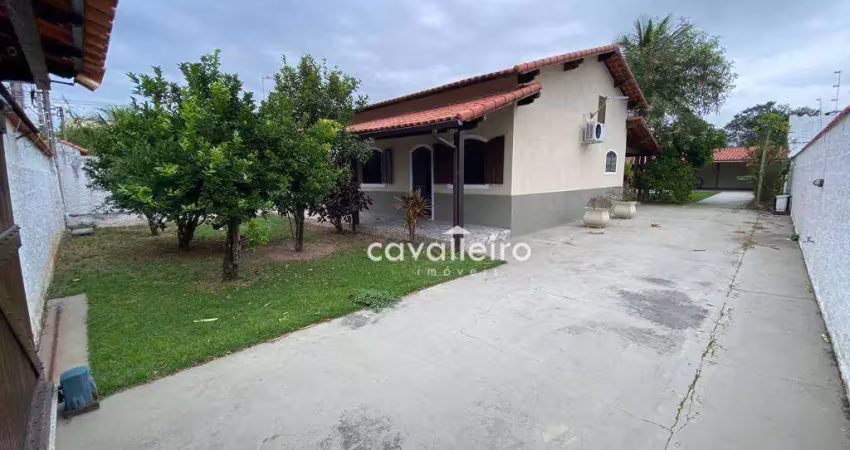 Casa com 3 dormitórios à venda, 187,40 m² - jardim atlântico oeste - maricá/rj