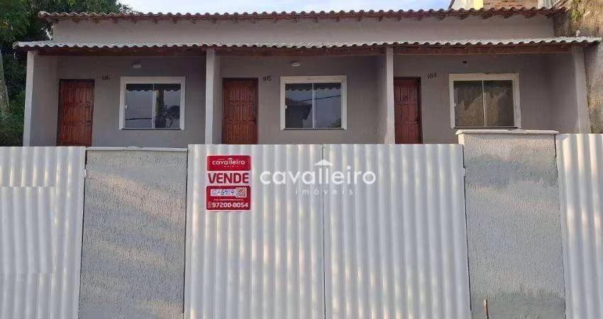 Casa com 2 dormitórios à venda, 66 m² por R$ 310.000,00 - Parque Nanci - Maricá/RJ