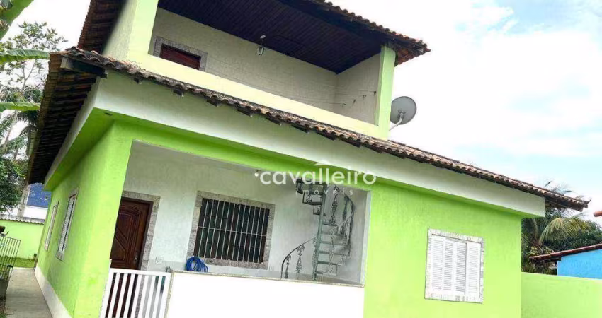Casa com 4 quartos, sendo 1 suíte, com 140 m², à venda por R$ 430.000 - Inoã - Maricá/RJ