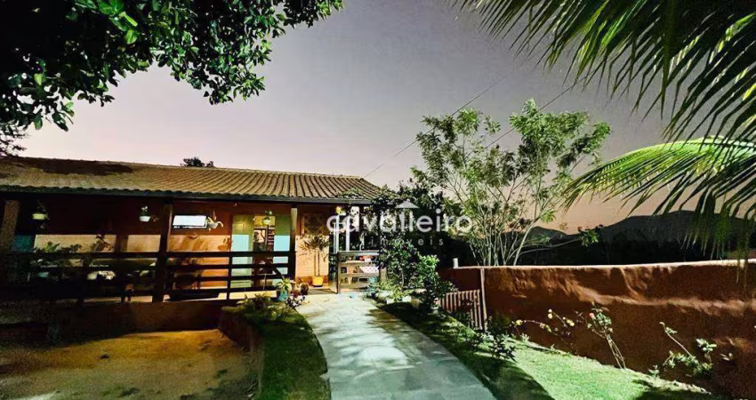 Casa com 3 dormitórios à venda, 155 m²- Bambuí - Maricá/RJ