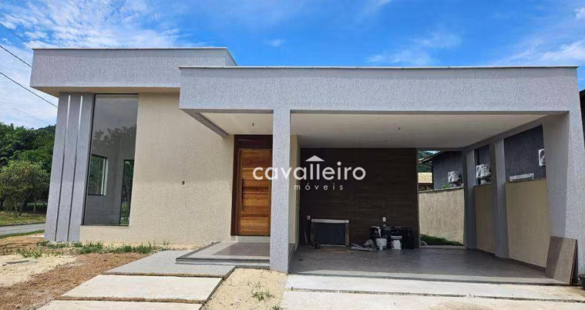 Casa com 3 dormitórios à venda, 130 m² por R$ 798.000,00 - Inoã - Maricá/RJ