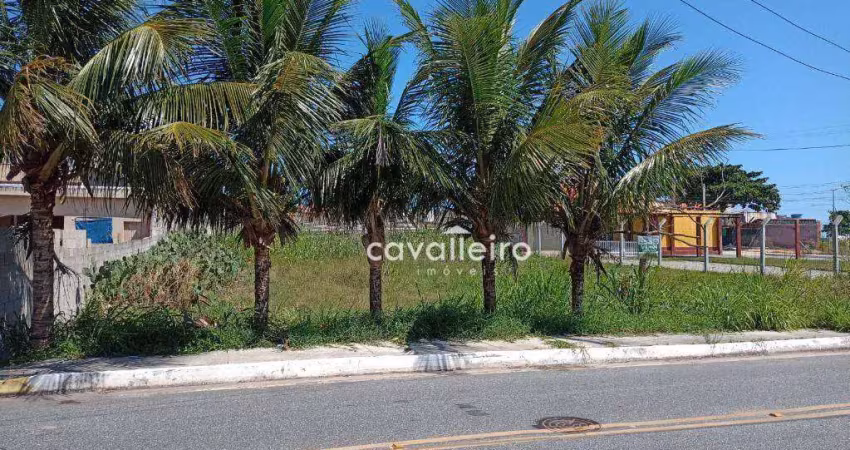 Terreno à venda, comercial, próximo rua um, 627 m² por r$ 400.000 - jardim atlântico central - maricá/rj