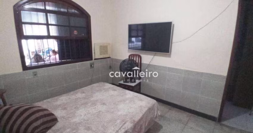 Casa 4 quartos, sendo 1 suíte, piscina, placa solar, com 185 m², à venda por R$ 450.000, Mumbuca - Maricá