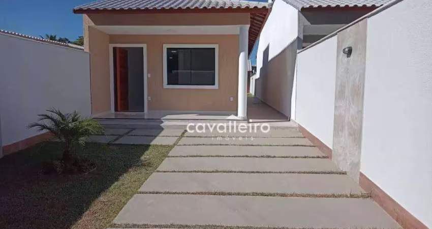 Casa com 2 dormitórios à venda, 82 m² por r$ 480.000,00 - barroco (itaipuaçu) - maricá/rj