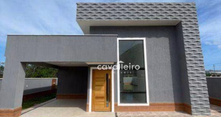 Casa com 3 dormitórios à venda, 111 m² por R$ 520.000,00 - Jardim Atlântico Central (Itaipuaçu) - Maricá/RJ