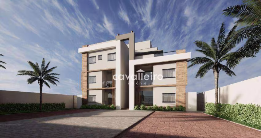 Apartamento com 2 dormitórios à venda, 62 m² por R$ 480.000,00 - Barroco (Itaipuaçu) - Maricá/RJ