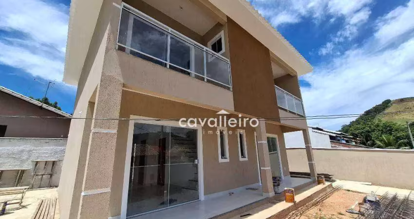 Casa duplex com 2 dormitórios à venda, 74 m² por r$ 380.000 - ponta grossa - maricá/rj