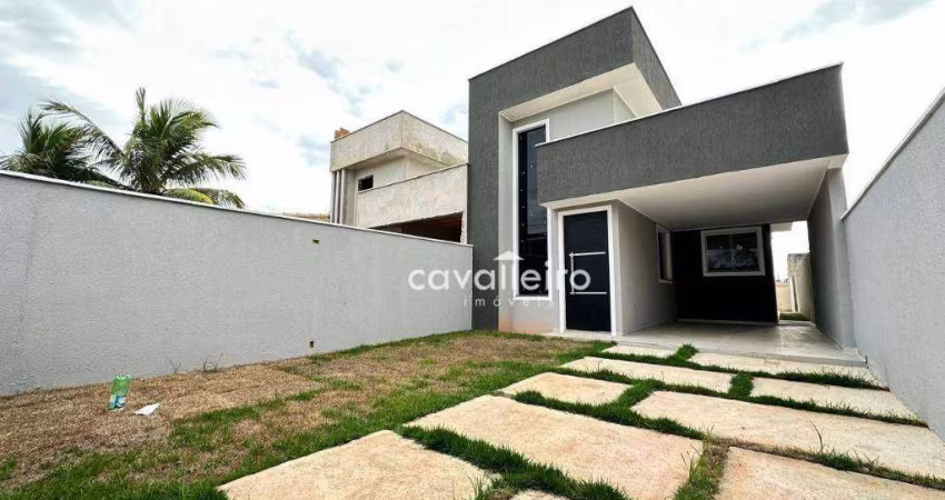 Casa com 3 dormitórios à venda, 98 m² - Jardim Atlântico Leste (Itaipuaçu) - Maricá/RJ