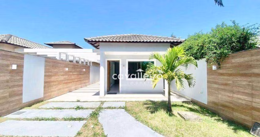 Casa com 3 dormitórios à venda, 100 m² - Jardim Atlântico Oeste (Itaipuaçu) - Maricá/RJ