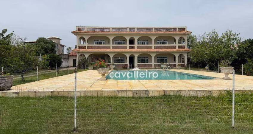 Casa com 7 dormitórios à venda, 519 m² - Jardim Atlântico Leste - Maricá/RJ