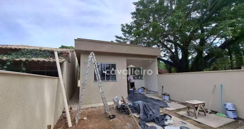 Casa com 2 dormitórios à venda, 77 m² por r$ 390.000,00 - condado de maricá - maricá/rj