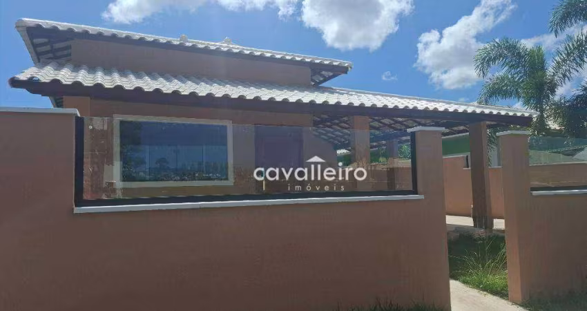Casa com 3 dormitórios à venda, 124 m² por R$ 490.000 - Condomínio Ubatã- Caxito - Maricá/RJ