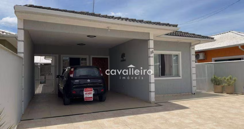 Casa com 3 dormitórios à venda, 99 m² - Cajueiros (Itaipuaçu) - Maricá/RJ