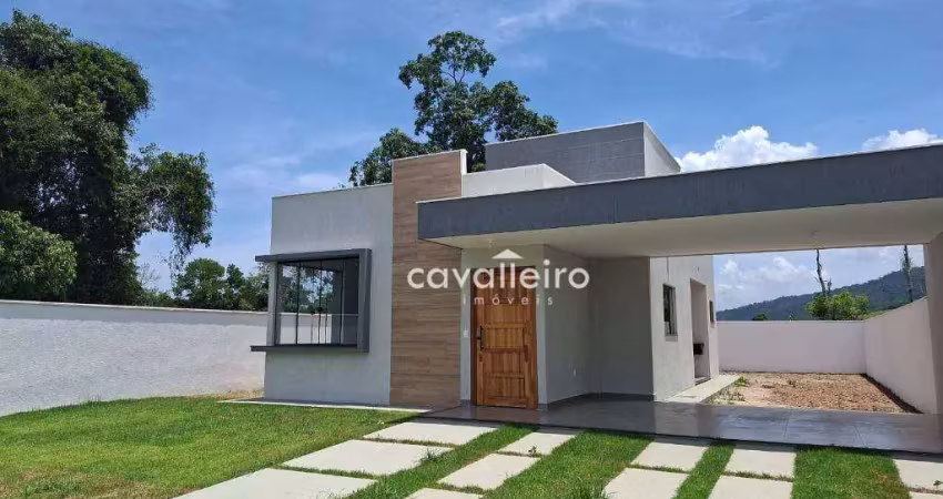 Casa à venda, 100 m² por r$ 420.000,00 - ubatiba - maricá/rj