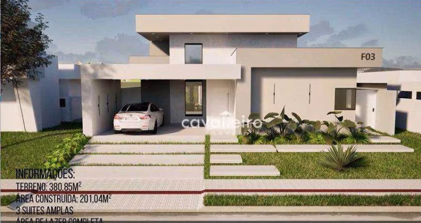 Casa com 3 dormitórios à venda, 201 m² por R$ 1.450.000,00 - Centro - Maricá/RJ