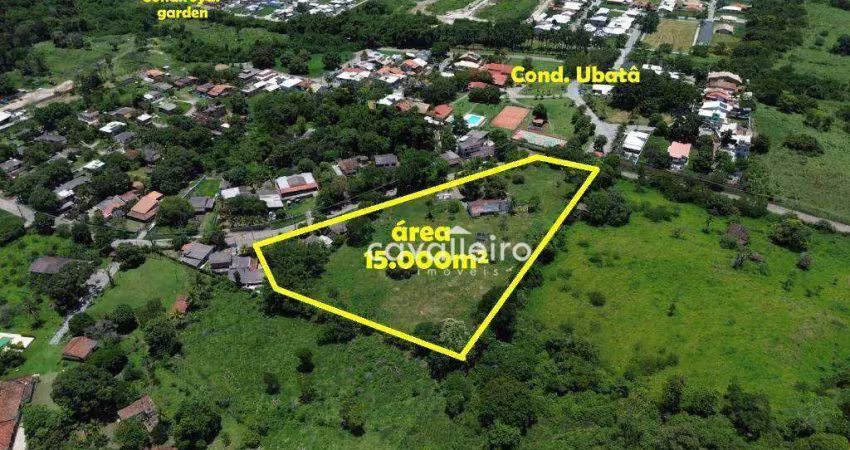 Área à venda, 15.000 m² por r$ 1.300.000 - caxito - maricá/rj