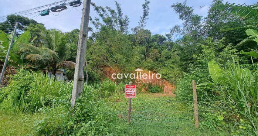 Terreno à venda, 805 m² por R$ 90.000,00 - Jardim Interlagos - Maricá/RJ