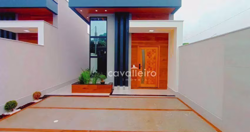 R$684.000 – casa com piscina e fino acabamento, 3 quartos, 1 suíte em são bento da lagoa, itaipuaçu
