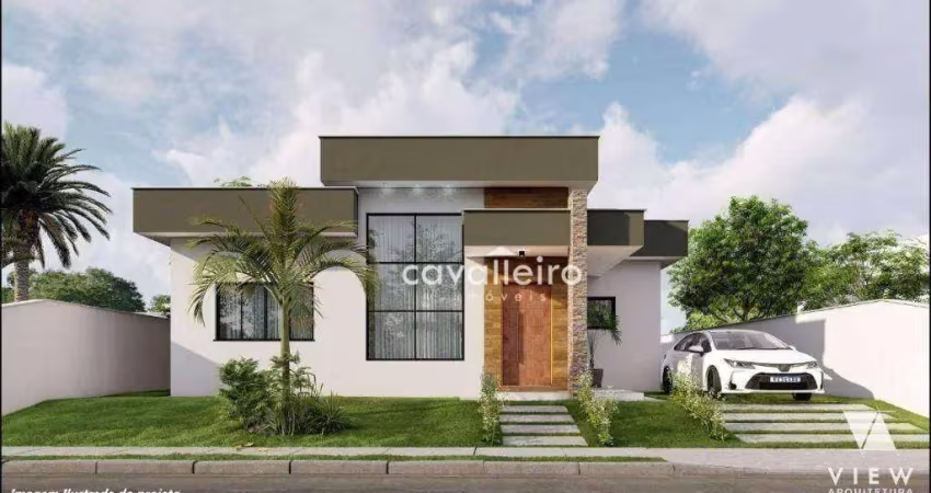Casa com 3 dormitórios à venda, 92 m² por r$ 420.000,00 - bambuí - maricá/rj