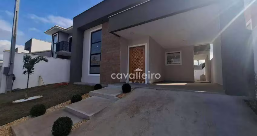 Imóvel em condomíno com 03 quartos, sendo 0 1 suíte, com espaço gourmet próximo ao centro de maricá