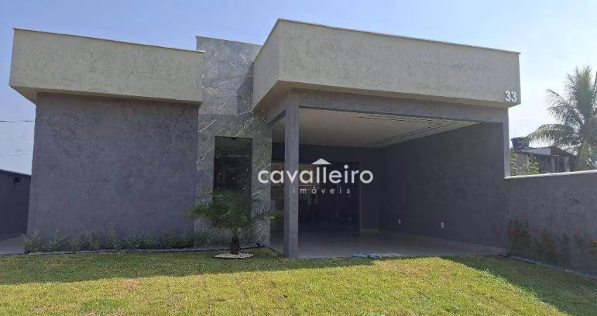 Casa com 3 quartos à venda, 112 m² por R$ 565.000 - Pindobas - Maricá/RJ