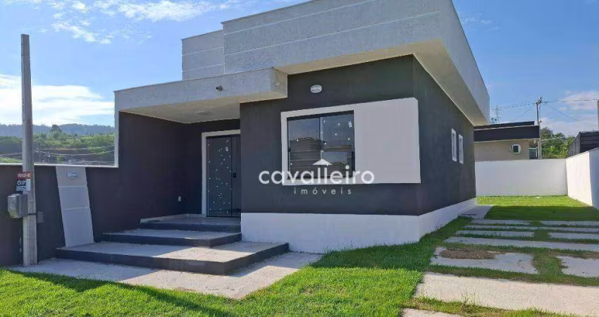 Casa com 2 dormitórios à venda, 66 m² por R$ 390.000,00 - Pindobas - Maricá/RJ
