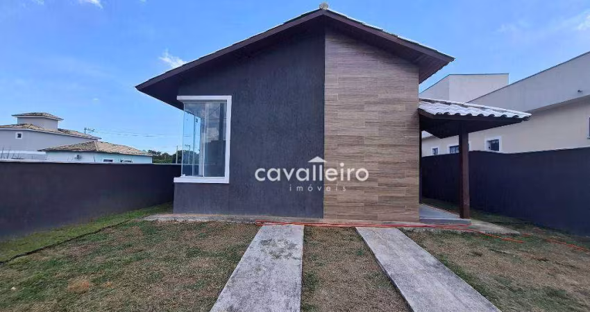 Casa com 2 dormitórios à venda, 74 m² por R$ 390.000,00 - Pindobas - Maricá/RJ