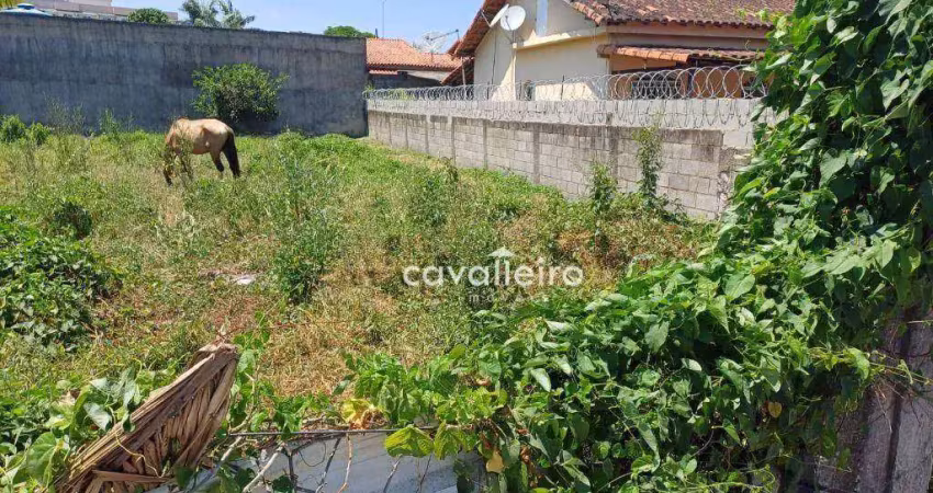 Terreno à venda, 405 m² por r$ 420.000,00 - araçatiba - maricá/rj