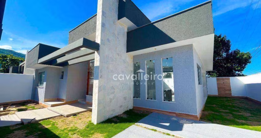 Casa com 3 dormitórios à venda, 103 m² por R$ 750.000,00 - São Bento da Lagoa - Maricá/RJ