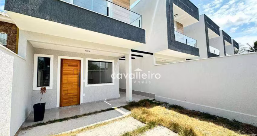 Casa com 2 dormitórios à venda, 80 m² - itaipuaçu - maricá/rj