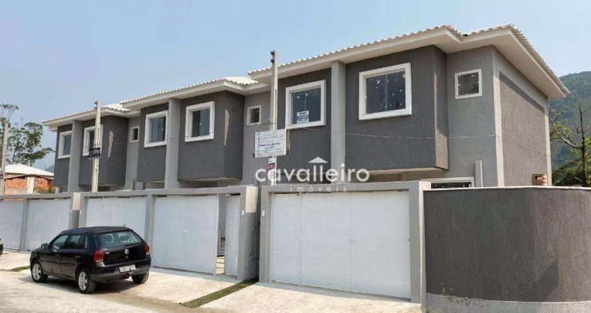 Casa com 2 dormitórios à venda, 80 m² - Barroco (Itaipuaçu) - Maricá/RJ