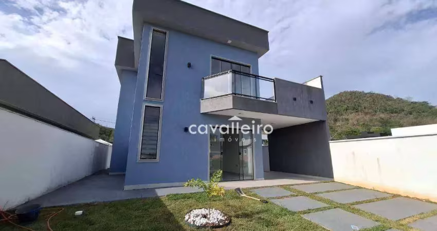 Duplex com 03 quartos, sendo 02 suítes no vitória dos anjos - pindobas- maricá