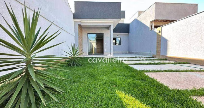 Casa com 3 dormitórios à venda, 100 m² - São Bento da Lagoa - Maricá/RJ