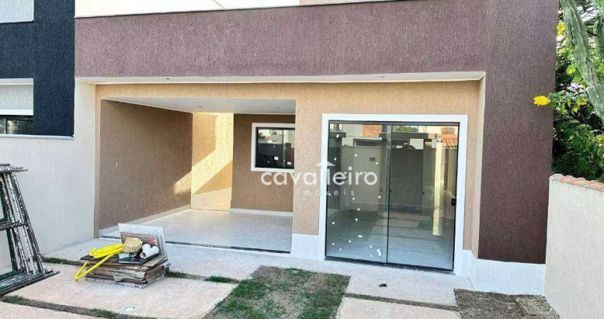 Casa com 3 dormitórios à venda, 138 m² - Jardim Atlântico Oeste (Itaipuaçu) - Maricá/RJ