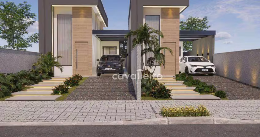 Casa com 2 dormitórios à venda, 81 m² por R$ 385.000,00 - São José de Imbassai - Maricá/RJ