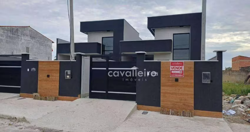 Casa com 3 dormitórios à venda, 99 m² por r$ 600.000,00 - cordeirinho (ponta negra) - maricá/rj