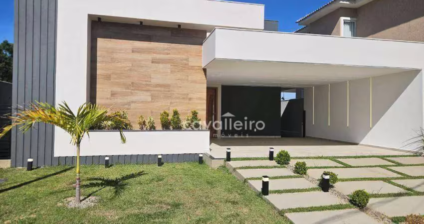 R$1.450.000 – casa linear no condomínio solaris com 4 quartos (2 suítes) e clima de serra ??